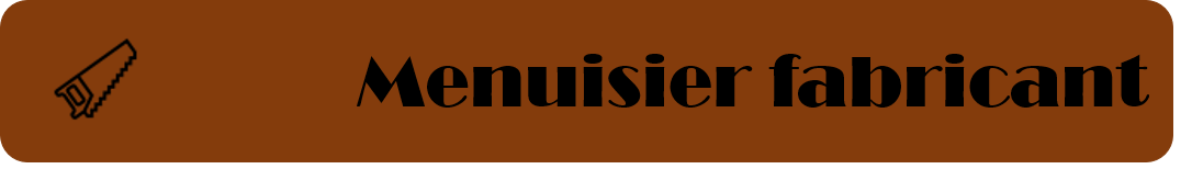 Menuisier fabricant logo