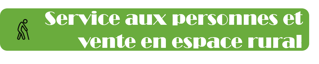 Service aux personne et vente en espace rural